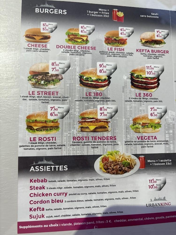 URBAN KING - Menu Image 3